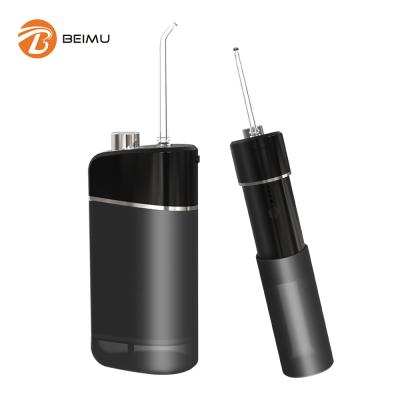 China Portable Irrigation Dental Cordless Floss Irrigated Portable Electric Promotional Tooth Irrigator Oral Cleaning Water Flosser for sale