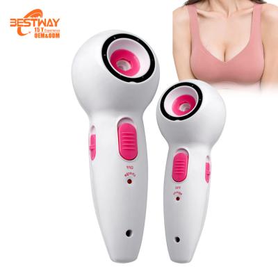 China Portable Locked Channels Health Vibrating Electric Breast For Female Body Enhancement Instrument Massager for sale