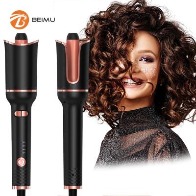 China New Hot Cordless Satin Vending Machine Adjustable Heat Corn Settings New Simple Flat Irons 2 Barrel Electirc Hair Curler for sale