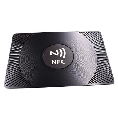 China Waterproof / NFC Product Access Control Card 13.56Mhz Waterproof Programmable Metal NFC Business Card Printable Metal NFC Card for sale