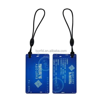 China Waterproof / Waterproof NFC Product Social Medium Tags Original NFC NXP Chips RFID Smart Tag NFC Epoxy Key Tag for sale