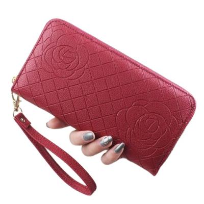 China Waterproof New Long Hand Women Purse Multifunctional Zipper Joker Wallet Large Capacity Mobile Wallet for sale