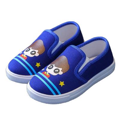 China 1 Deodorization Canvas Children's Girls Boys To 5 Years Old Kindergarten Spring Pedal Toddler Pupils Shoes for sale