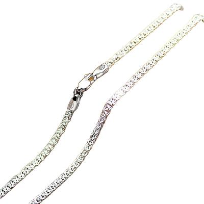 China S925 Chopin Romantic Sheer Silver Simple Female Long Sweater Chain Lettering Man Clavicle Vulpin Chain With Pendant for sale