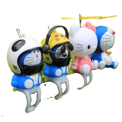 China Dragonfly Yellow Bamboo Booster Doraemon Web Celebrity Duck Bicycle Automobile Electronic Bell GZ-006 for sale