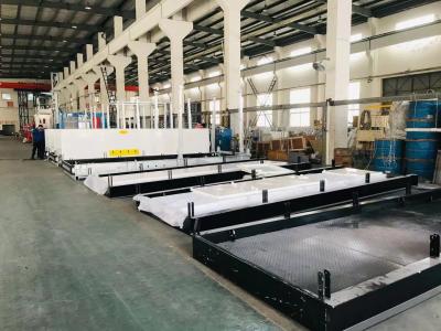 China 4.2m Platform van de Breedte het Materiële Lading met de Hete Gegalvaniseerde Kettingen van Straalbouten voor Bouwwerven Te koop