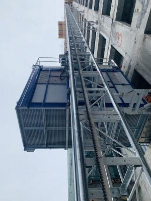 Cina Cantiere 500m 46m/Min Passenger And Material Hoist con il condizionatore d'aria in vendita