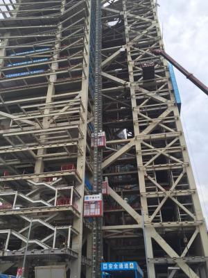 China SC160/160 Bouwconstructiehijstoestel 96m/Min Construction Hoist Elevator Te koop