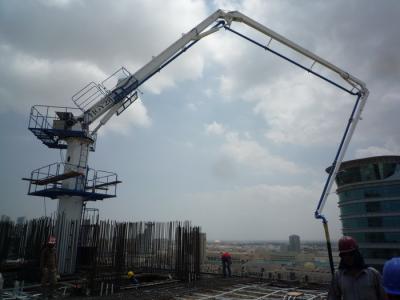 China De vloer Vaste Concrete Plaatsende Boom van 380V, 28m de Concrete Pomp van de Boomplacer Te koop