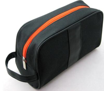 China fördernde Kulturtasche 22.5x9x14cm des Polyester-600D mit Griff des gewebten Materials zu verkaufen