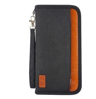 China Waterproof Nylon Travel Documents Wallet Customized Design Acceptable for sale