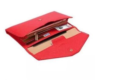 China PU Leather Travel Wallet And Passport Holder Fashionable For Ladies for sale