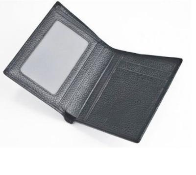 China Custom RFID Mens Leather Wallet For Travelling / Shopping / Dating for sale