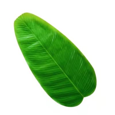 China Viable Hawaiian Real Touch Artificial Banana Leaf For Table Mat Decoration Placemat for sale