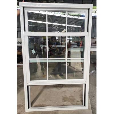 China Folding Screen Double Glazing Glass Double Hung Window With flymesh for sale