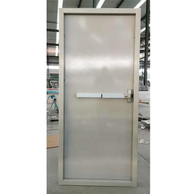 China Modern Fire Rated Emergency Exit Door With Panic Bar Device-Emergency Exit Door for sale