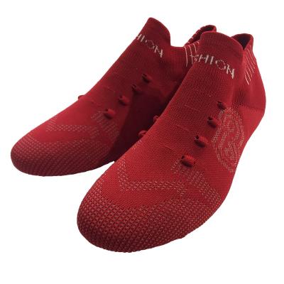 China China factory comfortable men's casual shoes no pungent light sock knit sport shoe upper for sale