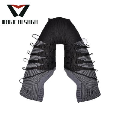 China Fujian comfortable workmanship polyester comfortable knitting shoe upper for men's shoes for sale