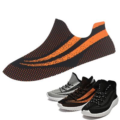 China Comfortable OEM Knitting Fly Upper Knit Shoe Fabric Sneaker Polyester Upper Shoe Uppers for sale