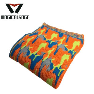 China New Design Flyknit Material 100% Polyester Mesh Fly Knit Fabric For Sports Shoes for sale