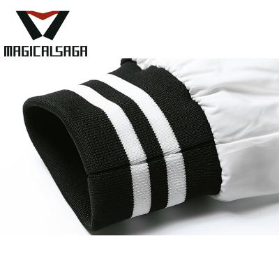 China Memory Good Quality 2x1 Stripe Rib Knit Cotton Trim Cuff Fabric For Shirt Jackets for sale