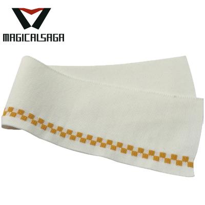 China Memory Customized Fabric Garment Knitting Wholesale Custom Rib Trim for sale