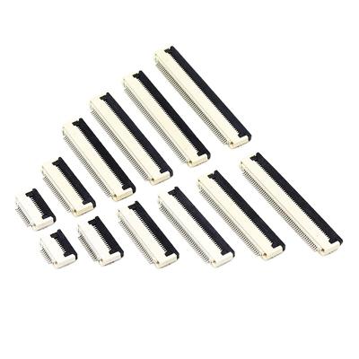 China FPC FFC Connector 0.5mm Flat Cable PCB Connectors 4P 5P 6P 7P 8P 9P 10P 11P 12P 13P 14P 15P 16P 17P 18P 19P GW-FFCC for sale