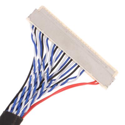 China Lowest Price Universal Monitor LVDS Cable FIX-30P-S6 30pin Dual 2 Ch 6 Bit Dual LCD Panel Screen Cable 250/400mm Line 250/400mm for sale