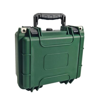 China Green Waterproof Hard Plastic Gun Case High Toolbox Protective Plastic Case for Electronic Equipment, Hard Case for sale