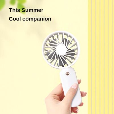 China China Wholesale Rechargeable Fan Mini Handheld Small Portable Hotel Fan Long Battery Life Small for sale