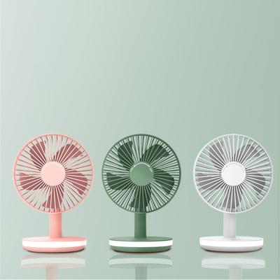 China Wholesale Custom High Quality Hotel USB Fan Desk Home Six-inch Night Light Desk Light for sale