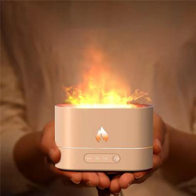 China Household Wholesale China Home Ministry Atomizer Ultrasonic Aroma Diffuser Simulation Flame Aroma Diffuser for sale