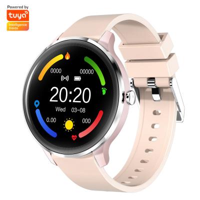 China Open Wifi SDK Smart Home Control Tuya App Smartwatch Temperature Health Monitor Fitness Tracker Sports Watch for sale