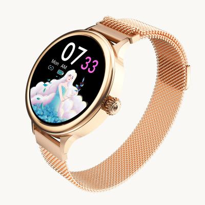 China GPS Navigation Multi-sports Fashion Circle Touch IP67 Full Waterproof Women Electronic Smart Bracelet for sale