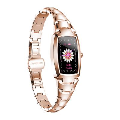 China GPS Navigation Women Bracelet Heart Rate Ip 67 Waterproof 1.08Inch Touch Screen Smart Watches for sale