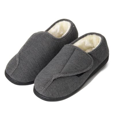 China Cushioning Men's Winter Foldable Foam Warm Indoor Home Thick Memory Slipper Sole Shoes for sale