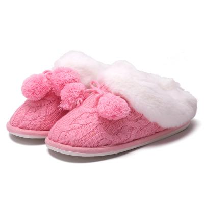 China Cushioning Plush Slipper Fashion Fur Slippers Custom Teddy Fur Slipper for sale