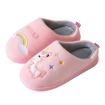 China Thermal cute slippers for kids loafers for kid fruit warm slippers wholesale for sale