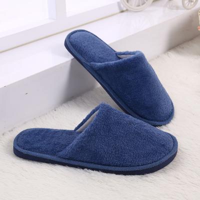 China Cushioning Indoor Plush Slipper Women Men Slipper Winter Warm Cotton Anti-skid Home Bedroom for sale