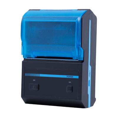 China Mini Portable Blue Thermal Printer Tooth Thermal Printer Photo Receipt Invoice Printer for sale