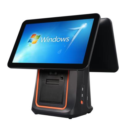 China POS Kosher 15.6 Inch Touch Screen Restaurant Kosher Machine Check In To Clothes Quad Core Windows POS Terminal 32G for sale