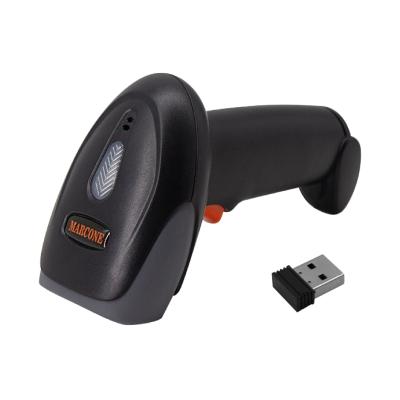 China CE Factory Cheapest Price Laser Barcode Scanners Portable Wireless Handheld Barcode Reader with Mini Receiver for sale