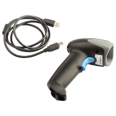 China CE Good Price Wired Handheld Barcode Scanner Laser Barcode Reader 1D QR Barcode Reader for sale