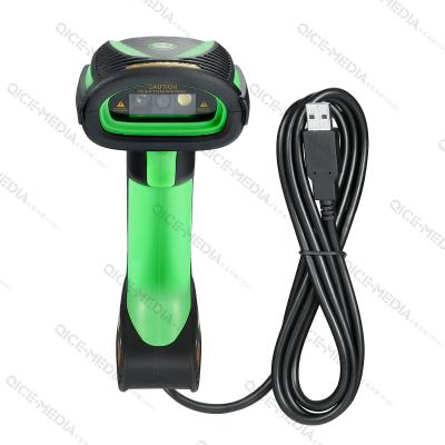 China Industrial Level USB/RS232 Serial Port/Industrial Handheld CMOS 1D 2D Barcode Scanner, QR Code Reader Made in China for sale