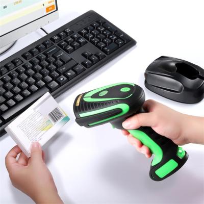 China BT Android Wireless 2D Reader 1D 2D QR Code Barcode Scanner And Screen Reader With 1million Pixels Barcode Scanner Handheld High Speed ​​Scanning for sale