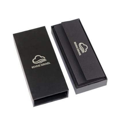 China Luxury PU Gift Packaging Boxes Wholesale Custom Plastic Handmade Logo Leather/Cardboard Wristwatch Black Storage Cases Men's Gift Boxes for sale