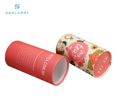 China Handmade Factory Wholesale Custom Printing Empty Cardboard Newspaper Distribution Tour Tube Box For Packing Food Packaging for sale