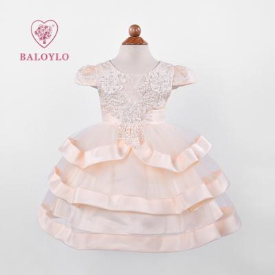 China Wholesale Casual Dress For Baby Wedding Fancy Dress Design In Summer Girl Barbie Girl Party Dress For Summer for sale