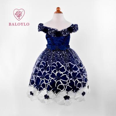 China Breathable Supreme Leader Wedding Flower Birthday dresses for kids baby girls summer apparel girls party wear dresses Christmas lace dresses bow for sale