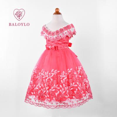 China Breathable Baby Girl Baby Girl Tulle Dress Summer Dress Hand Embroidery Designs Wholesale for sale